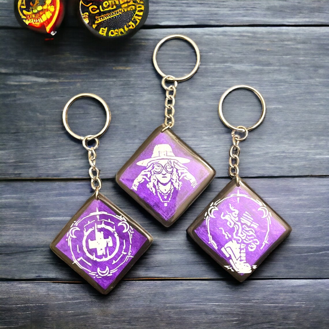 Death By Sunrise Perk Key Chains